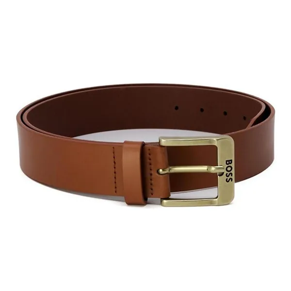 Thắt Lưng Nam Hugo Boss 50512795 473148_91 Màu Nâu Size 90 - Thắt lưng - Vua Hàng Hiệu