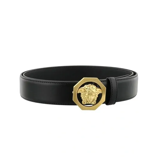 Thắt Lưng Nam Versace Gold Black DCU6715S DV9T KV041 Màu Đen Size 95 - Thắt lưng - Vua Hàng Hiệu