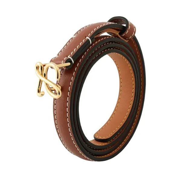 Thắt Lưng Nữ Loewe Belt Tan E821238X01-2526 Bản 1.5cm Màu Nâu - Thắt lưng - Vua Hàng Hiệu