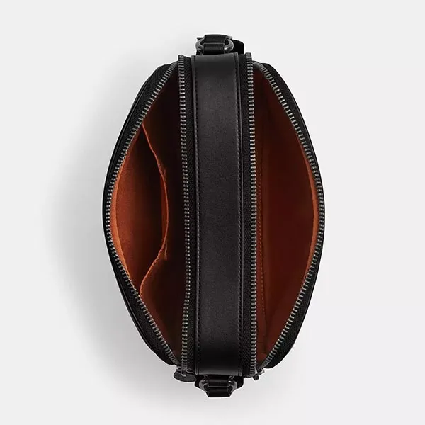 Túi Đeo Chéo Nam Coach Graham Crossbody Bag In Signature Canvas CV921 Màu Nâu