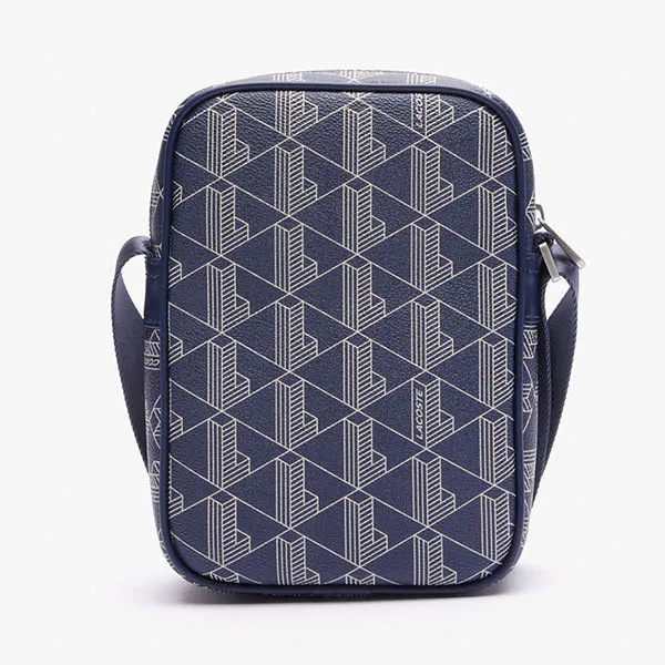 Túi Đeo Chéo Nam Lacoste The Blend Satchel Mono Marine Laponie NH4482BG M83 Màu Xanh Navy