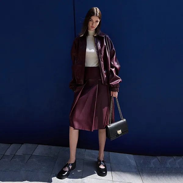 Túi Đeo Chéo Nữ Charles & Keith CNK Everline Braided-Strap Shoulder Bag Black CK2-20840579 Màu Đen