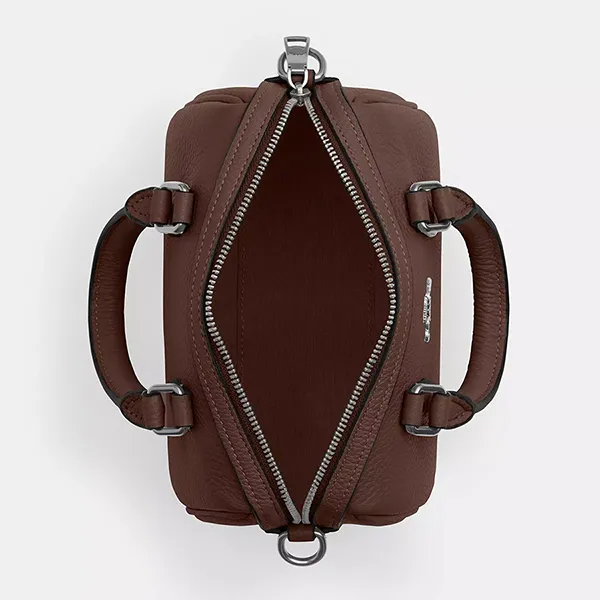 Túi Đeo Chéo Nữ Coach Mini Rowan Crossbody Bag Maple CW328 Màu Nâu