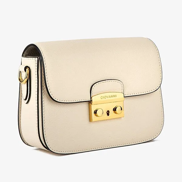 Túi Đeo Chéo Nữ Giovanni Crossbody Bag DLD0175-1 Màu Be Nhạt - Túi xách - Vua Hàng Hiệu
