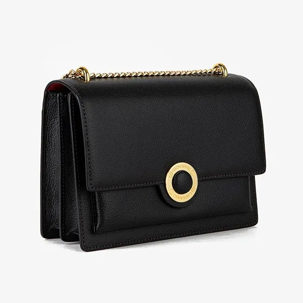 Túi Đeo Chéo Nữ Giovanni Crossbody Bag DLD0181-1 Màu Đen - Túi xách - Vua Hàng Hiệu