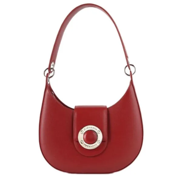 Túi Đeo Vai Nữ Giovanni Shoulder Bag DLD0145-1HB Màu Đỏ - Túi xách - Vua Hàng Hiệu