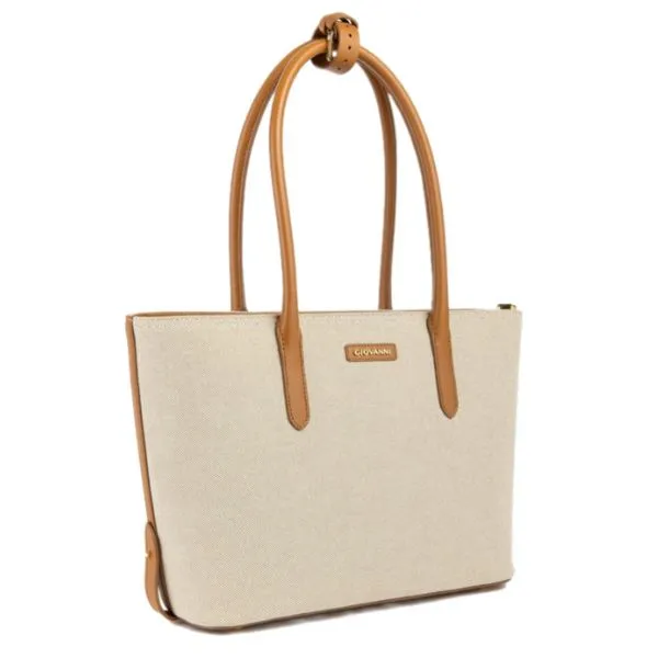 Túi Tote Nữ Giovanni DLD0153-1 Màu Be - Túi xách - Vua Hàng Hiệu