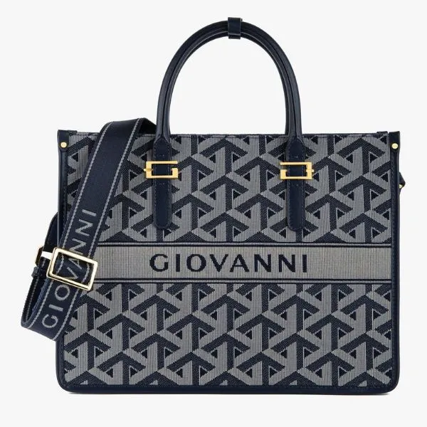 Túi Tote Nữ Giovanni DLD0167-1DN Màu Xanh Navy - Túi xách - Vua Hàng Hiệu