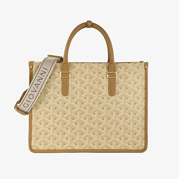 Túi Tote Nữ Giovanni DLD0202-1 Màu Be - Túi xách - Vua Hàng Hiệu