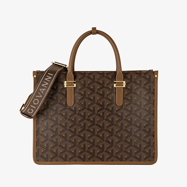 Túi Tote Nữ Giovanni DLD0202-1 Màu Nâu - Túi xách - Vua Hàng Hiệu