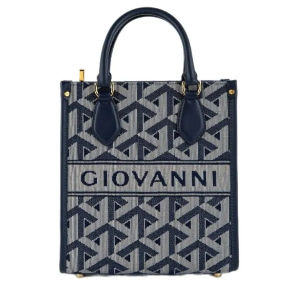 Túi Xách Tay Nữ Giovanni Grammi Città DLD0164-1DN Màu Xanh Navy - Túi xách - Vua Hàng Hiệu