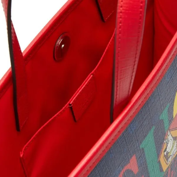 Túi Tote Nữ Gucci The Jetsons Collaboration Canvas Tote Bag Phối Màu - Túi xách - Vua Hàng Hiệu