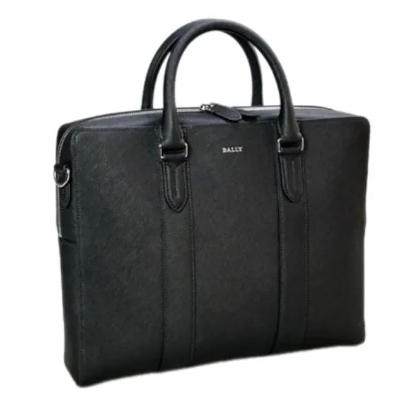 Túi Xách Tay Nam Bally Taiga Handbag Màu Đen - Túi xách - Vua Hàng Hiệu