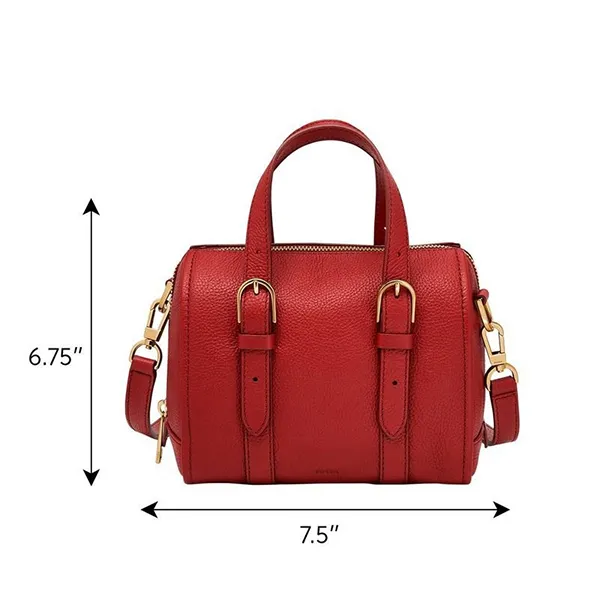 Túi Xách Tay Nữ Fossil Carlie ZB1856611 Màu Đỏ - Túi xách - Vua Hàng Hiệu