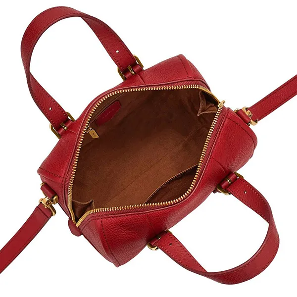 Túi Xách Tay Nữ Fossil Carlie ZB1856611 Màu Đỏ - Túi xách - Vua Hàng Hiệu