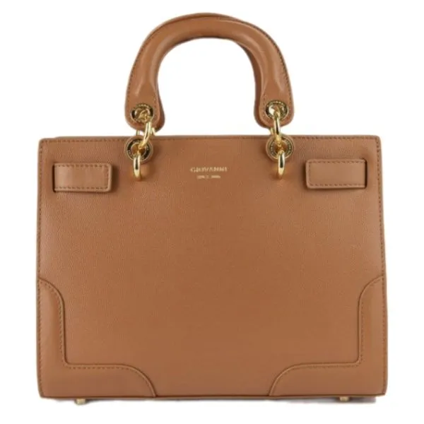 Túi Xách Tay Nữ Giovanni Handle Bag DLD0141-1 Màu Nâu - Túi xách - Vua Hàng Hiệu