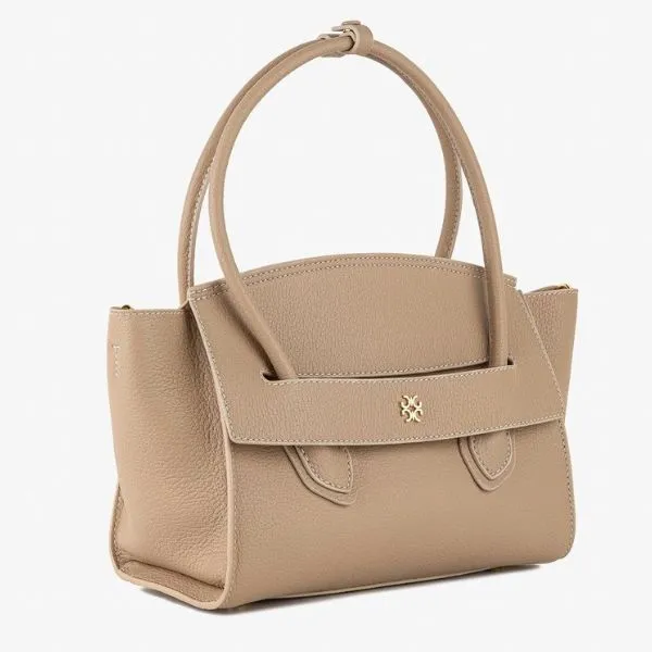 Túi Xách Tay Nữ Giovanni Handle Bag DLD0195-1 Màu Be Đậm