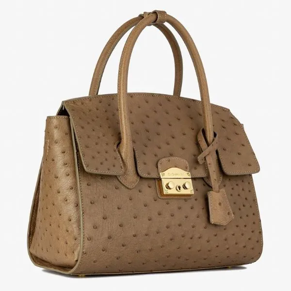 Túi Xách Tay Nữ Giovanni Handle Bag DLD0211-1 Màu Be Đậm - Túi xách - Vua Hàng Hiệu