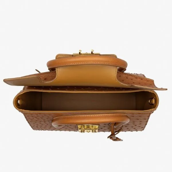 Túi Xách Tay Nữ Giovanni Handle Bag DLD0211-1 Màu Nâu - Túi xách - Vua Hàng Hiệu