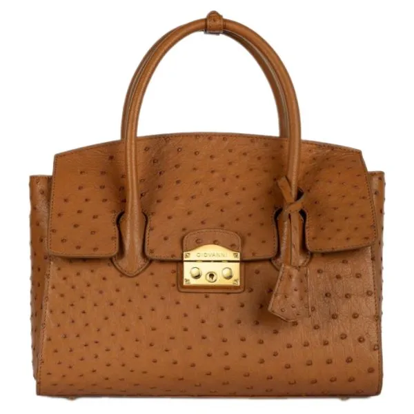 Túi Xách Tay Nữ Giovanni Handle Bag DLD0211-1 Màu Nâu - Túi xách - Vua Hàng Hiệu