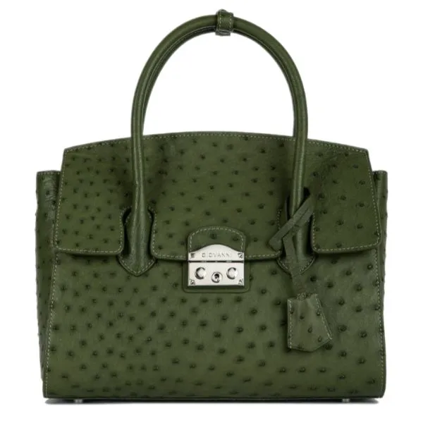 Túi Xách Tay Nữ Giovanni Handle Bag DLD0211-1 Màu Xanh Rêu - Túi xách - Vua Hàng Hiệu