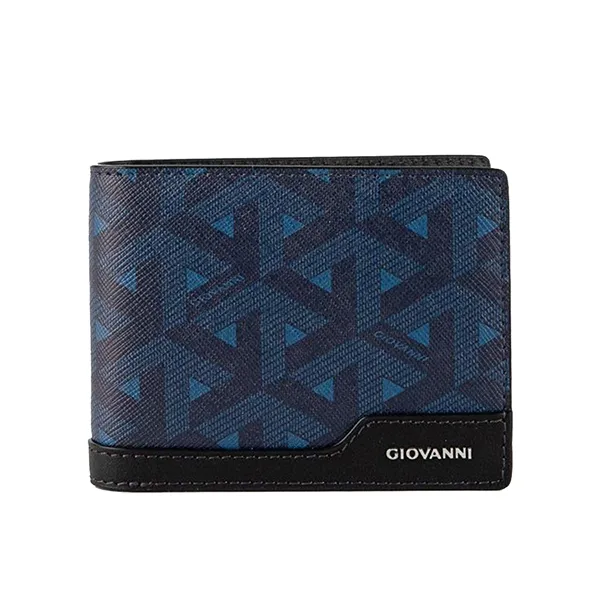 Ví Da Nam Giovanni GWL0074-1 Màu Xanh Navy Đậm - Túi xách - Vua Hàng Hiệu