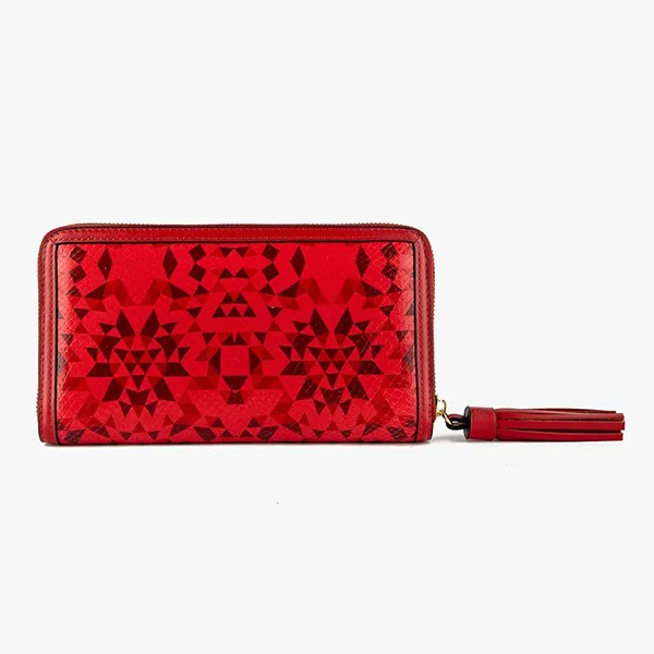 Ví Da Nữ Giovanni DWL0070-1 Màu Đỏ