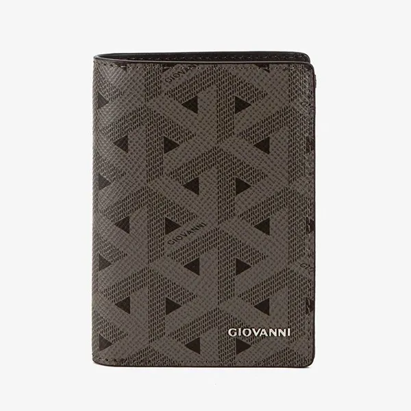 Ví Nam Giovanni Wallet GWL0071-1 Màu Ghi Đậm