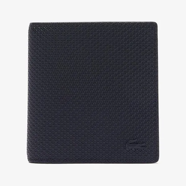 Ví Nam Lacoste Chantaco Compact NH4568CE 000 Noir Màu Đen