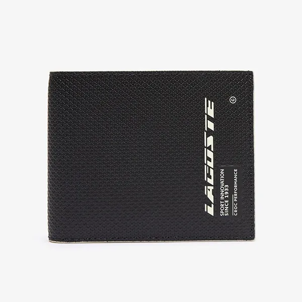 Ví Nam Lacoste Chantaco Small Wallet NH3999RZ K41 Màu Đen
