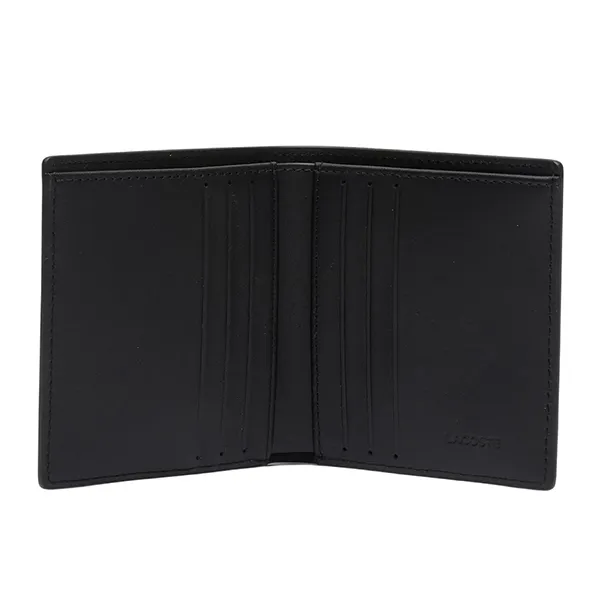 Ví Nam Lacoste Compact 6 Slot Wallet NH4405FG 000 Noir Màu Đen - Túi xách - Vua Hàng Hiệu
