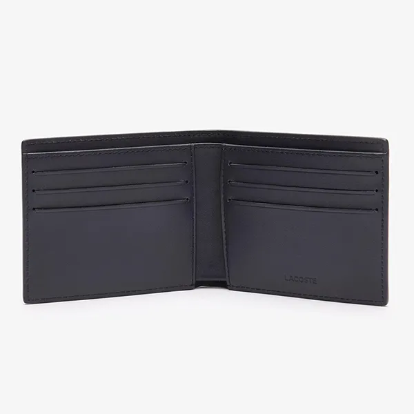 Ví Nam Lacoste Small RFID Protect Billfold NH4572FW N34 Màu Đen