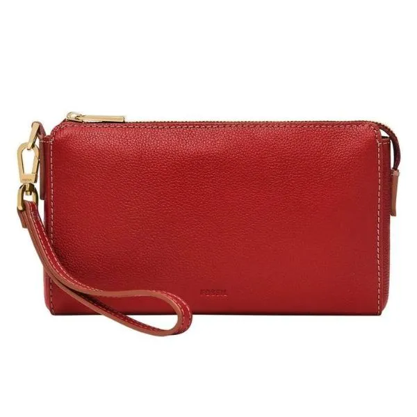 Ví Nữ Fossil Wristlet SLG1619611 Màu Đỏ - Túi xách - Vua Hàng Hiệu