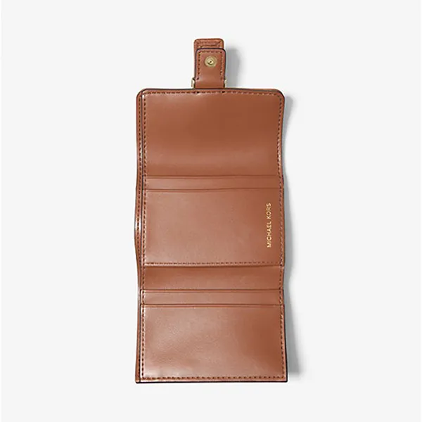 Ví Nữ Michael Kors MK Colby Small Empire Signature Logo Tri Fold Wallet 32T4GBAD5B Màu Vanilla - Túi xách - Vua Hàng Hiệu
