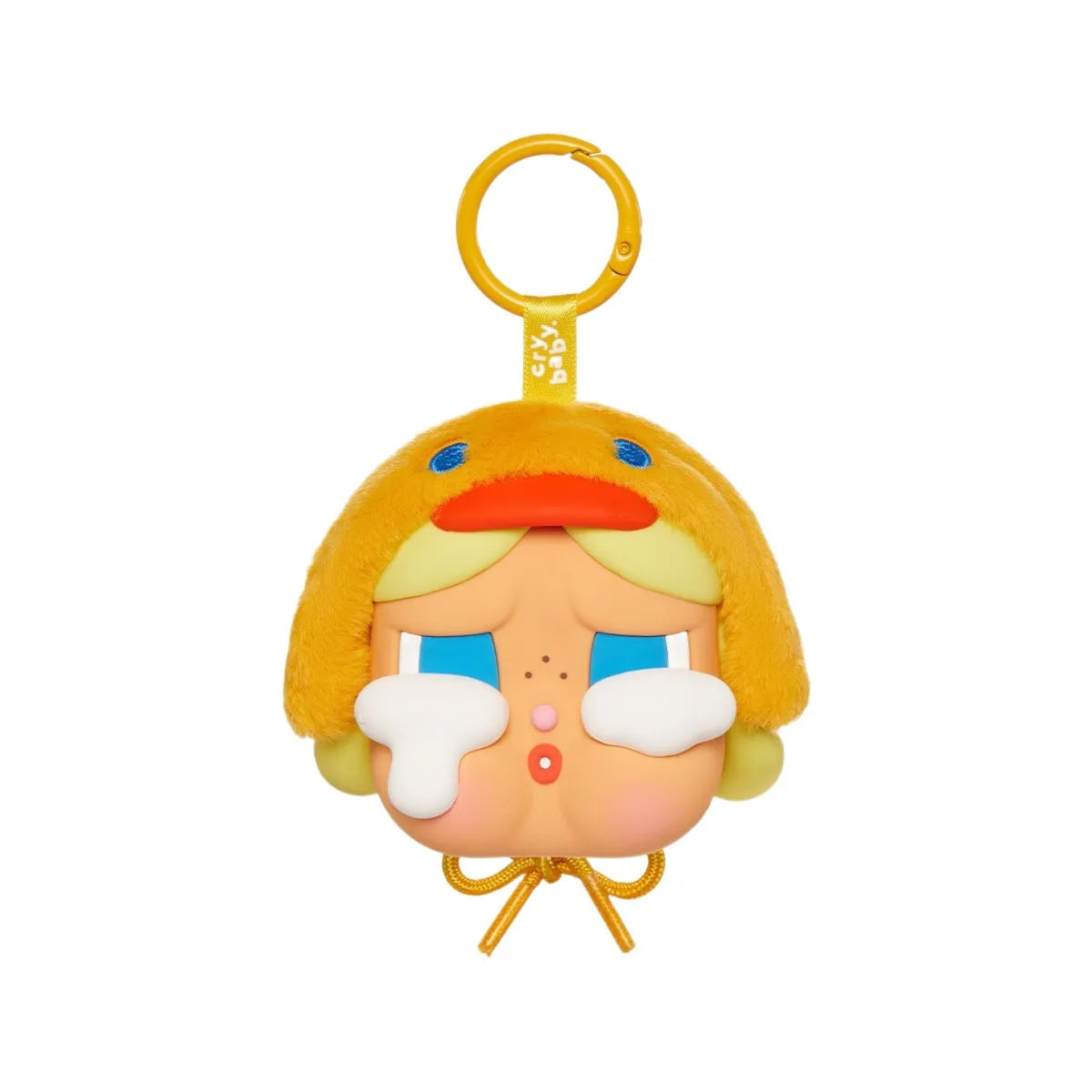 Vỏ Bọc Tai Nghe Pop Mart Crybaby Sunset Concert Series-Earphone Bag (Duck You) Màu Vàng