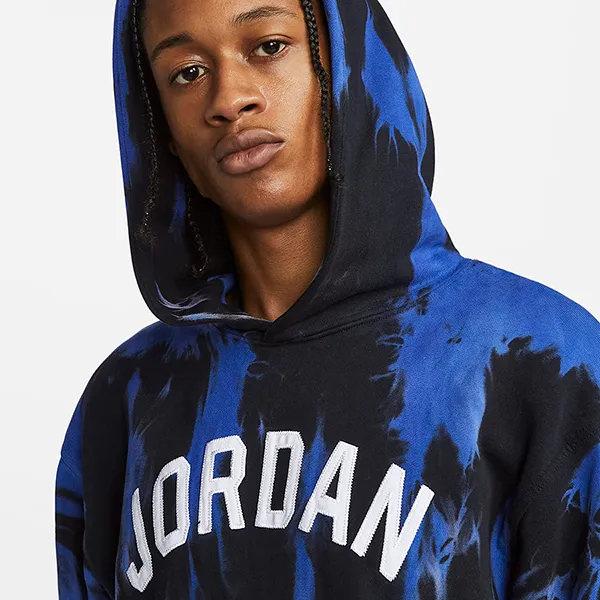Áo Hoodie Nam Nike Air Jordan DNA Statement Fleece DJ0225-432 (Form Âu) Màu Xanh Đen Size M - Thời trang - Vua Hàng Hiệu