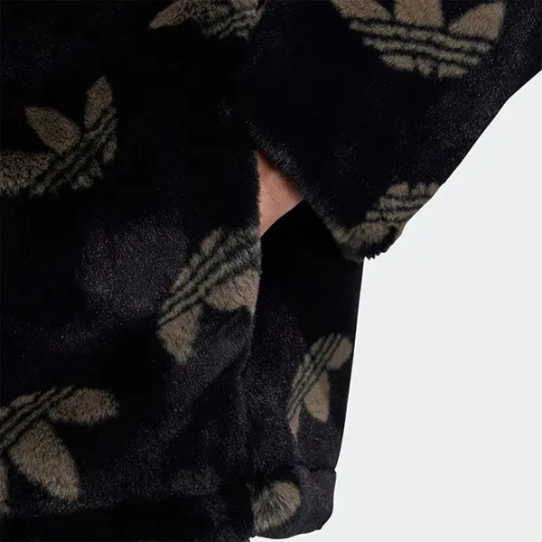 Áo Khoác Adidas Monogram Jacket HR3179 Màu Đen (Form Á) Size XS