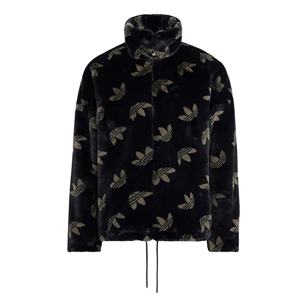 Áo Khoác Adidas Monogram Jacket HR3179 Màu Đen (Form Á) Size XS