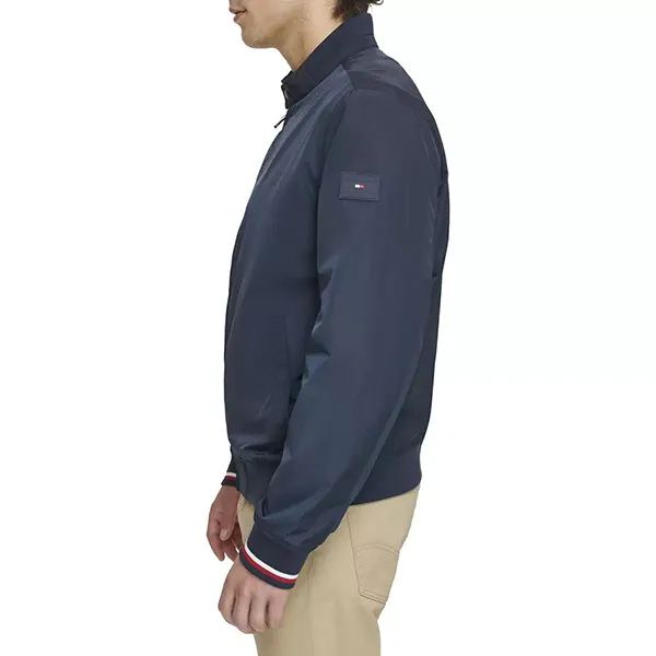 Áo Khoác Bomber Nam Tommy Hilfiger Blouson 138774-410 Màu Xanh Navy Size S - Thời trang - Vua Hàng Hiệu