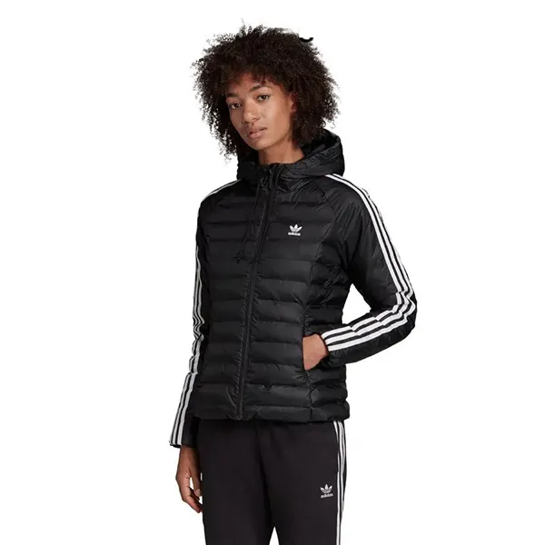 Áo Khoác Lông Vũ Nữ Adidas Slim Jacket ED4784 Màu Đen Size 6UK (Form Ôm) - Thời trang - Vua Hàng Hiệu