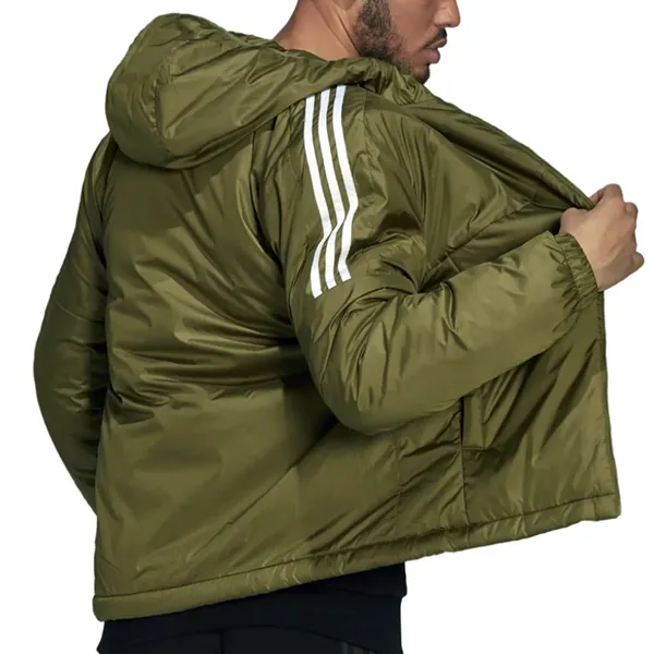 Áo Khoác Nam Adidas Essentials Insulated Hooded Jacket GT9154 Màu Xanh Olive Size M (Form Âu)