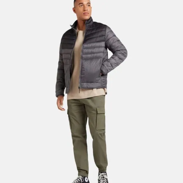 Áo Khoác Nam Jack & Jones QSAJEB3789496 Màu Ghi Đen Size S
