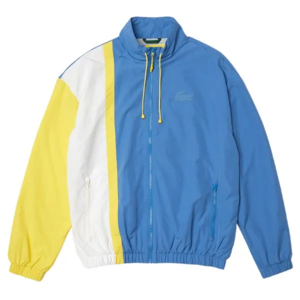 Áo Khoác Nam Lacoste Men’s Lightweight Water Resistant Colorblock Zip Jacket Màu Xanh Vàng Size 46 - Thời trang - Vua Hàng Hiệu