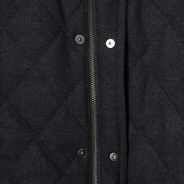 Áo Khoác Nam Lacoste Men's Quilted Jacket BH670E - 050 Màu Đen Size 50 - Thời trang - Vua Hàng Hiệu
