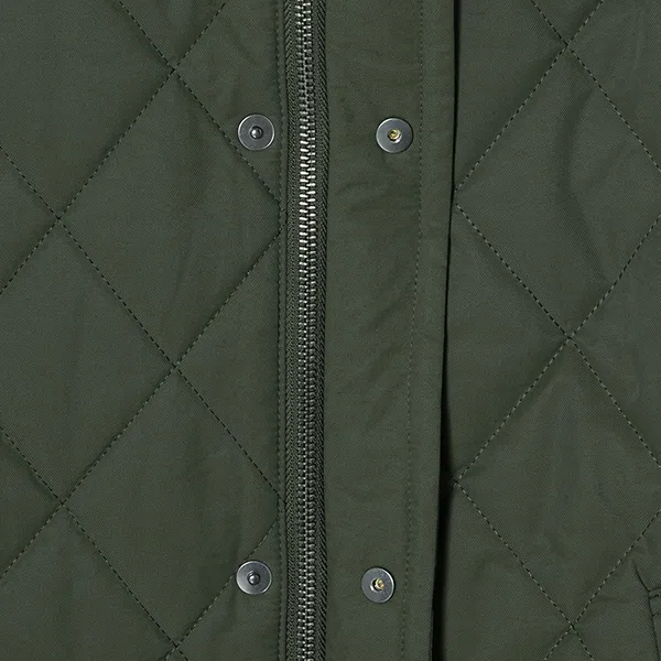 Áo Khoác Nam Lacoste Men's Quilted Jacket BH670E - L7A Màu Xanh Rêu Size 50 - Thời trang - Vua Hàng Hiệu