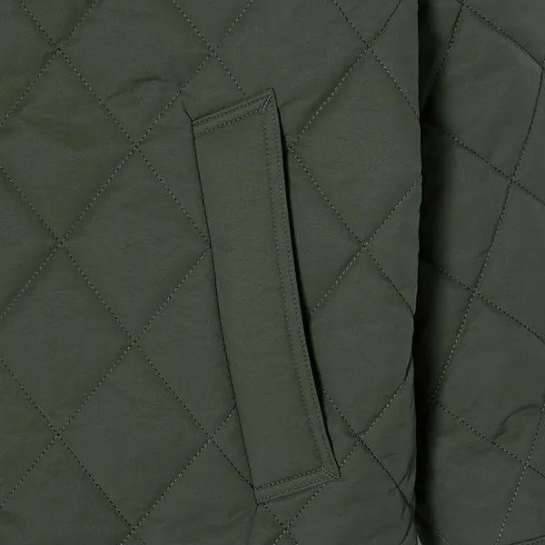 Áo Khoác Nam Lacoste Men's Quilted Jacket BH670E - L7A Màu Xanh Rêu Size 50 - Thời trang - Vua Hàng Hiệu