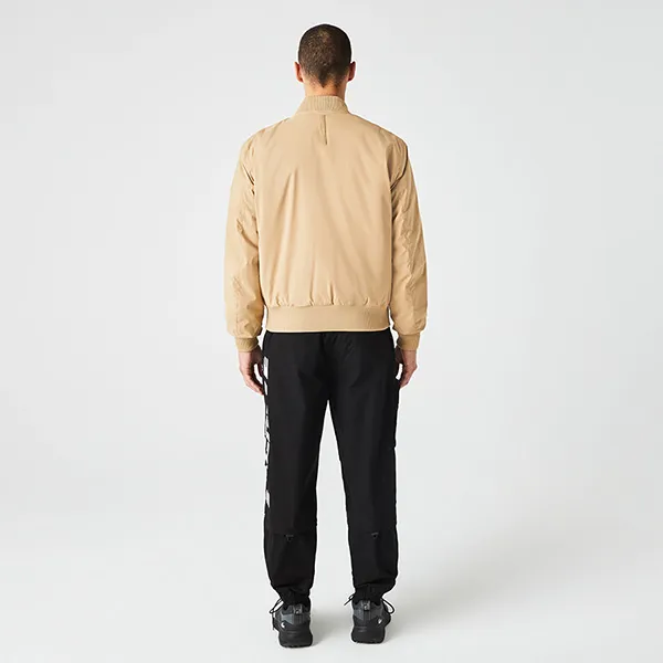 Áo Khoác Nam Lacoste Water-repellent Thermore Insulated Bomber Jacket BH4455 - 02S Màu Be Size 50 - Thời trang - Vua Hàng Hiệu
