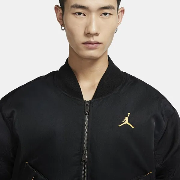 Áo Khoác Nam Nike Jordan CZ1191-010 Bomber Jacket (Form China) Màu Đen Size M