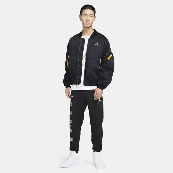 Áo Khoác Nam Nike Jordan CZ1191-010 Bomber Jacket (Form China) Màu Đen Size M