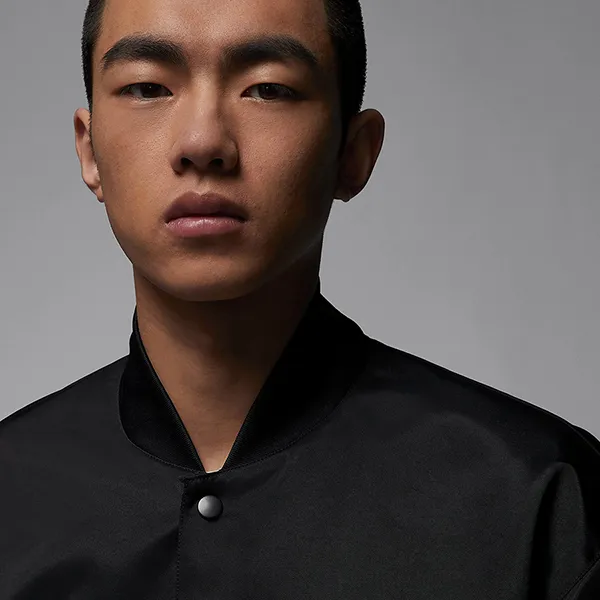 Áo Khoác Nam Nike Jordan Flight MVP FN4660-010 Bomber Jacket (Form China) Màu Đen Size S - Thời trang - Vua Hàng Hiệu